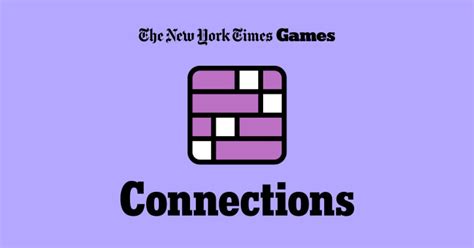 answers to ny times connection game